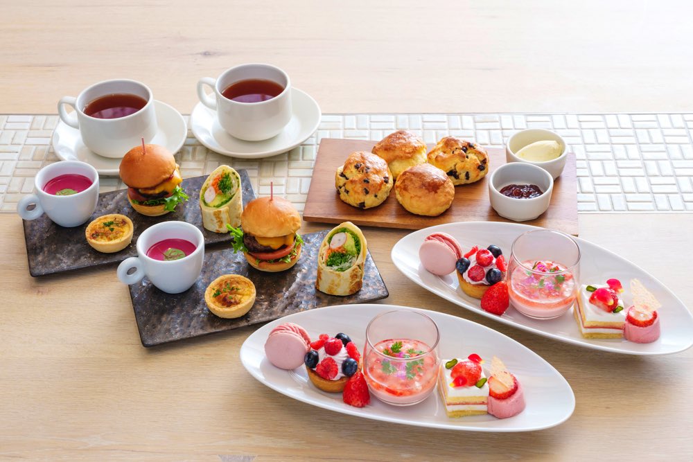 「アロフト東京銀座」アロフト風アフタヌーンティーを楽しむ「Aloft Pink Afternoon Tea」2023年3月1日からスタート