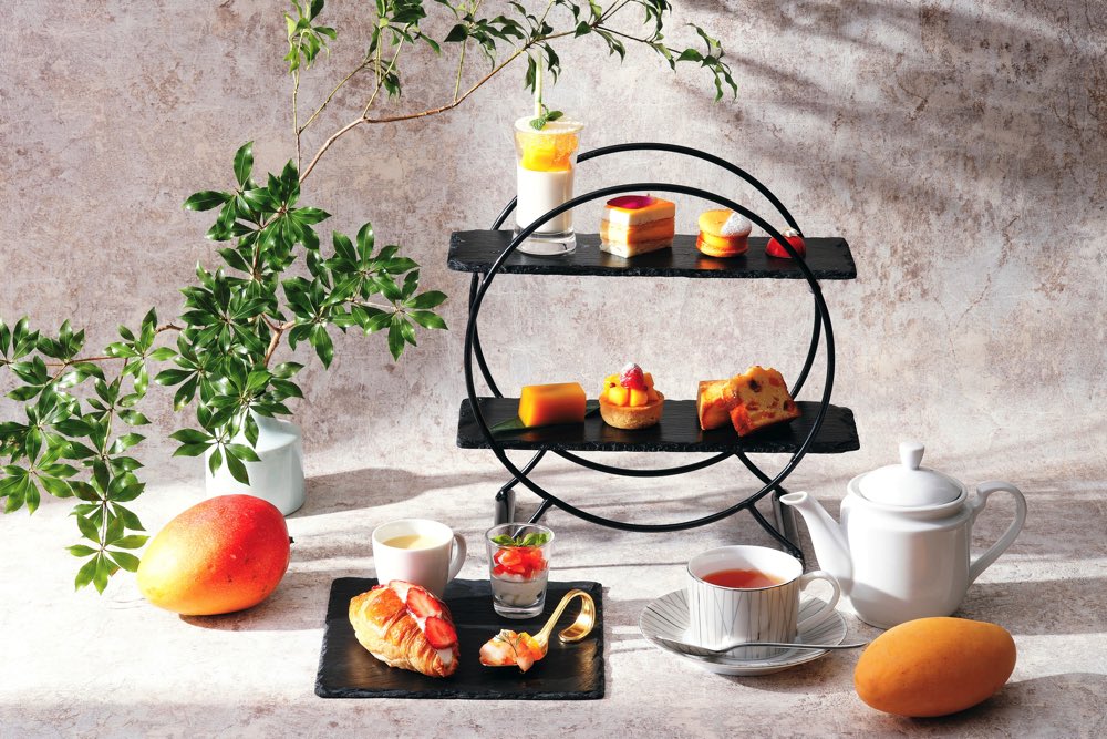 「ホテル雅叙園東京」2種類のマンゴーを異なるスタイルで堪能「マンゴーアフタヌーンティー」2023年4月10日スタート